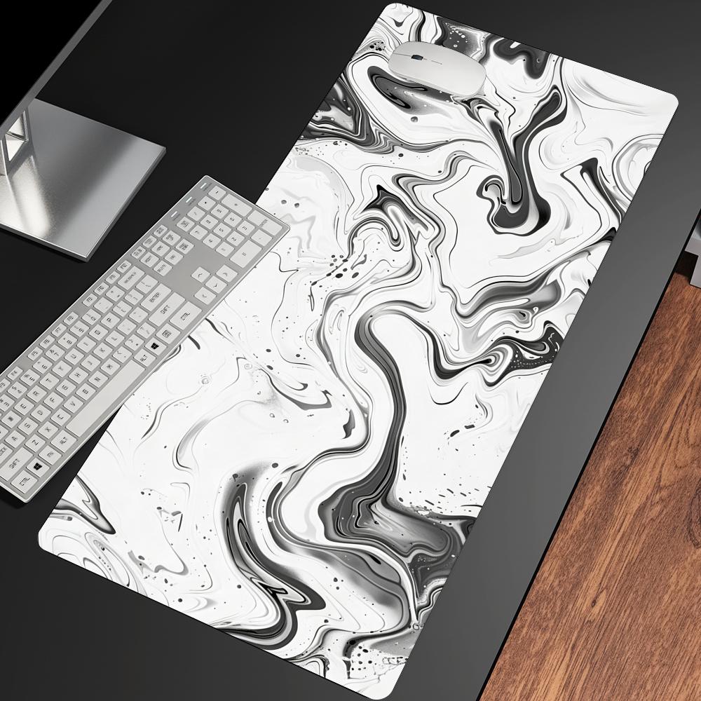 Desk Setup Gaming And Work - Абстрактный нескользящий резиновый коврик для стола,