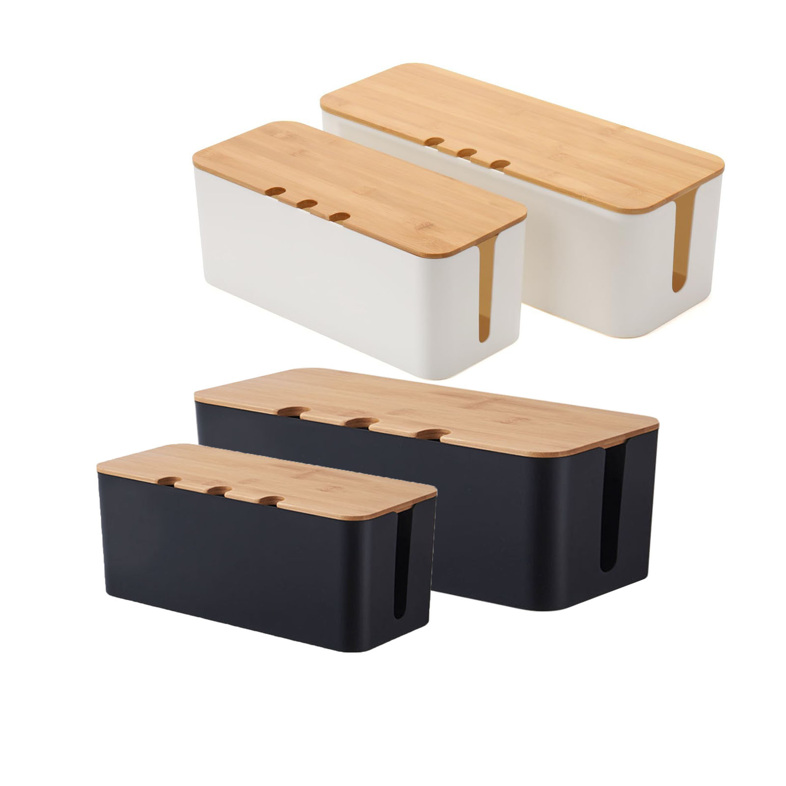 Desk Setup Hub - Большой ящик для управления кабелями —