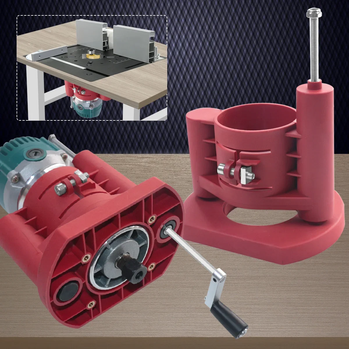 Desk Setup Pegboard - Прецизионный подъемник фрезерного станка - Подъемная