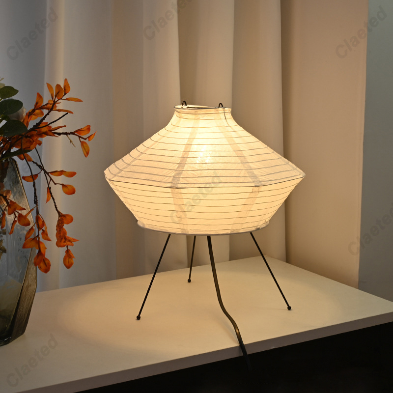 Desk Setup Japan - Японский дизайнерский стол Wabi-sabi Akari Noguchi