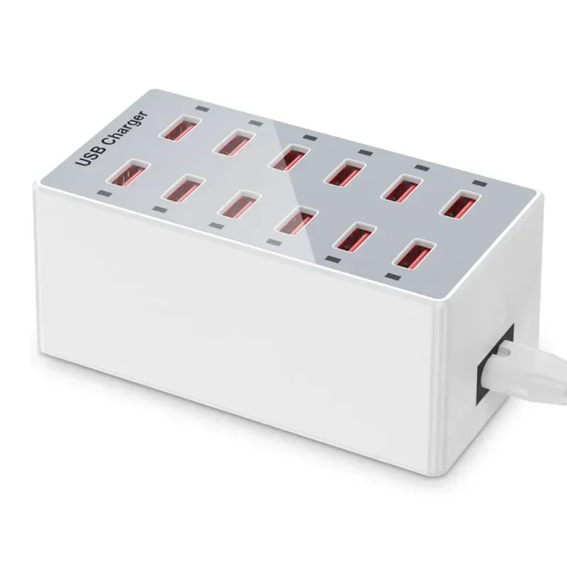 Desk Setup Hub - Зарядная станция с 12 USB-портами, 60