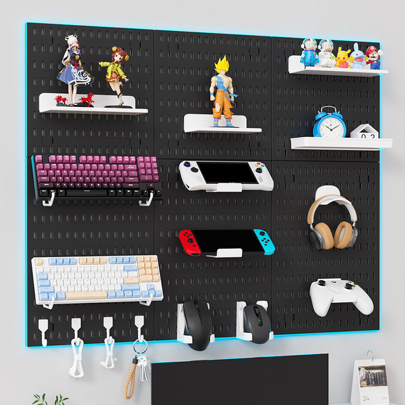 Desk Setup Kit - Многофункциональная перфорированная доска Nordic, используемая для