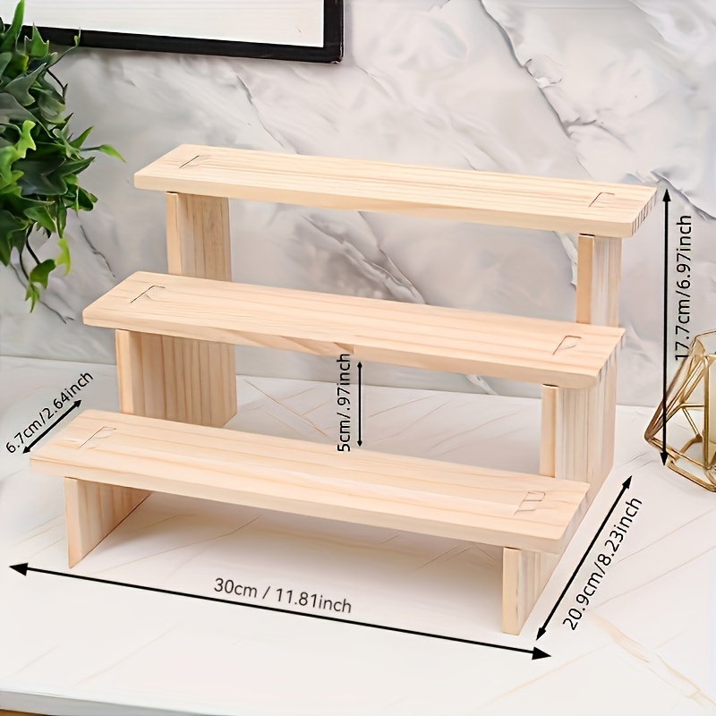 1 шт. Подставка-лестница из ма – обзор и цена Desk Setup Wood