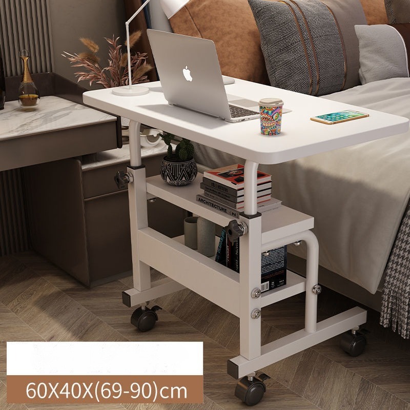 Передвижной маленький столик,  – обзор и цена Desk Setup Wood