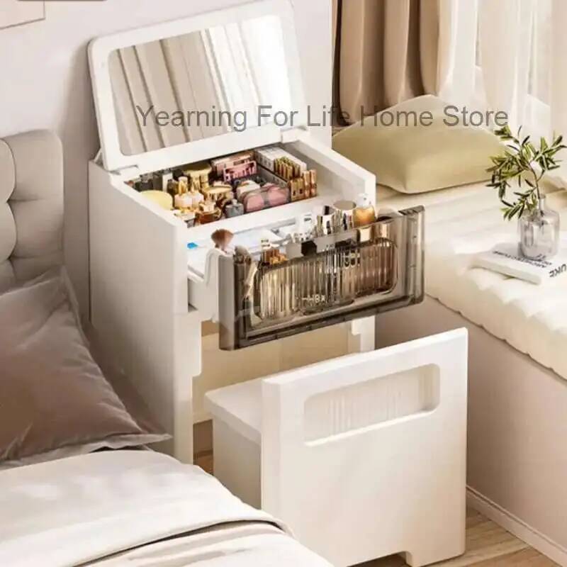 Стол-комод с зеркалом в 1, 3 з – обзор и цена Desk Setup Bedroom