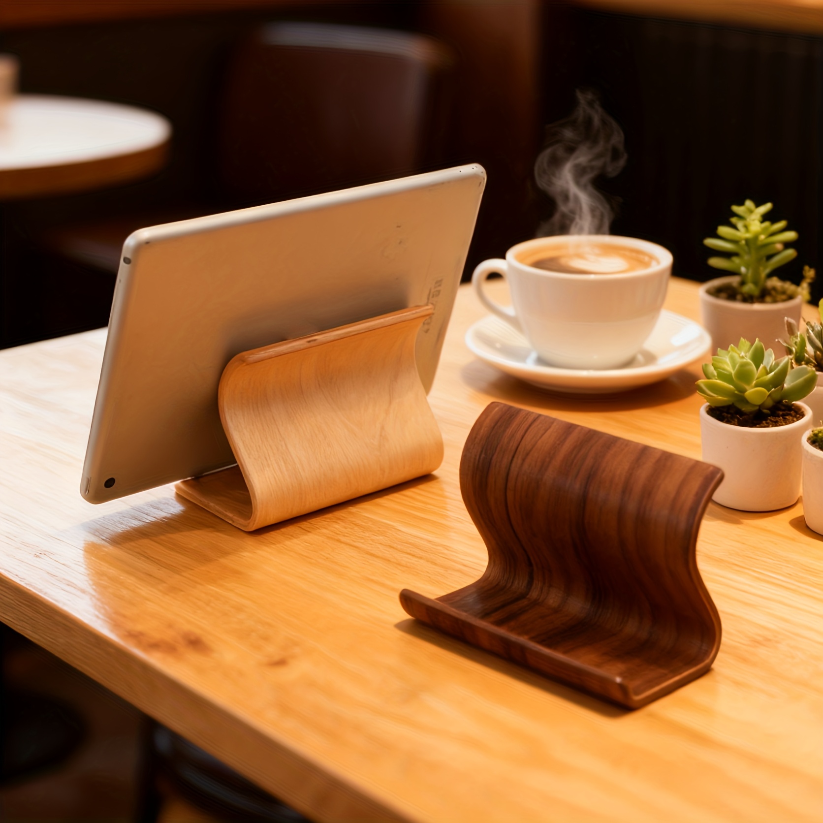 [Новая деревянная подставка дл – обзор и цена Desk Setup Wood