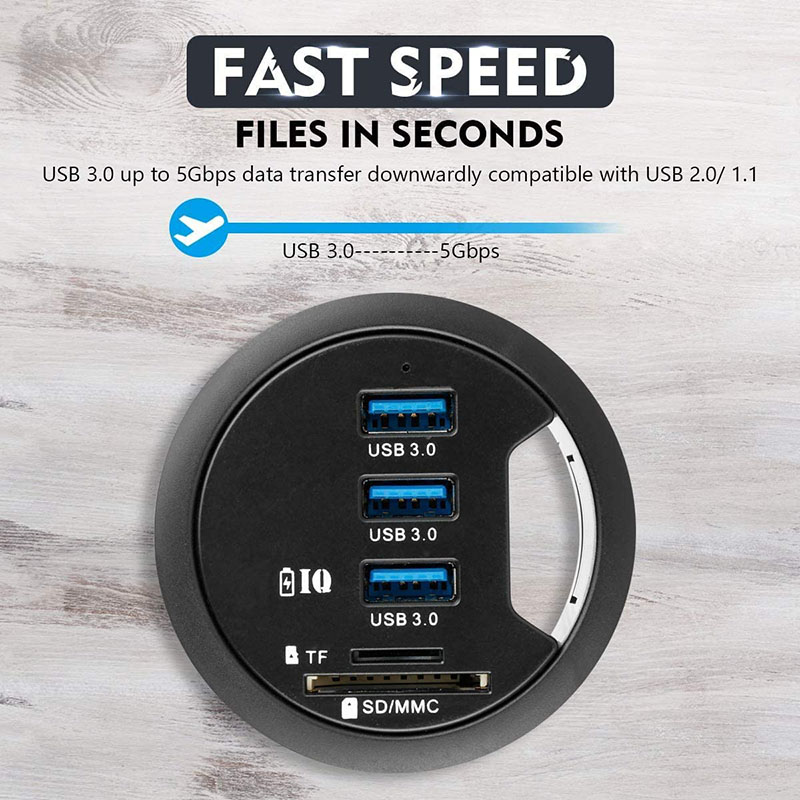 USB 3,0 концентратор с 3/4 пор – обзор и цена Desk Setup Hub