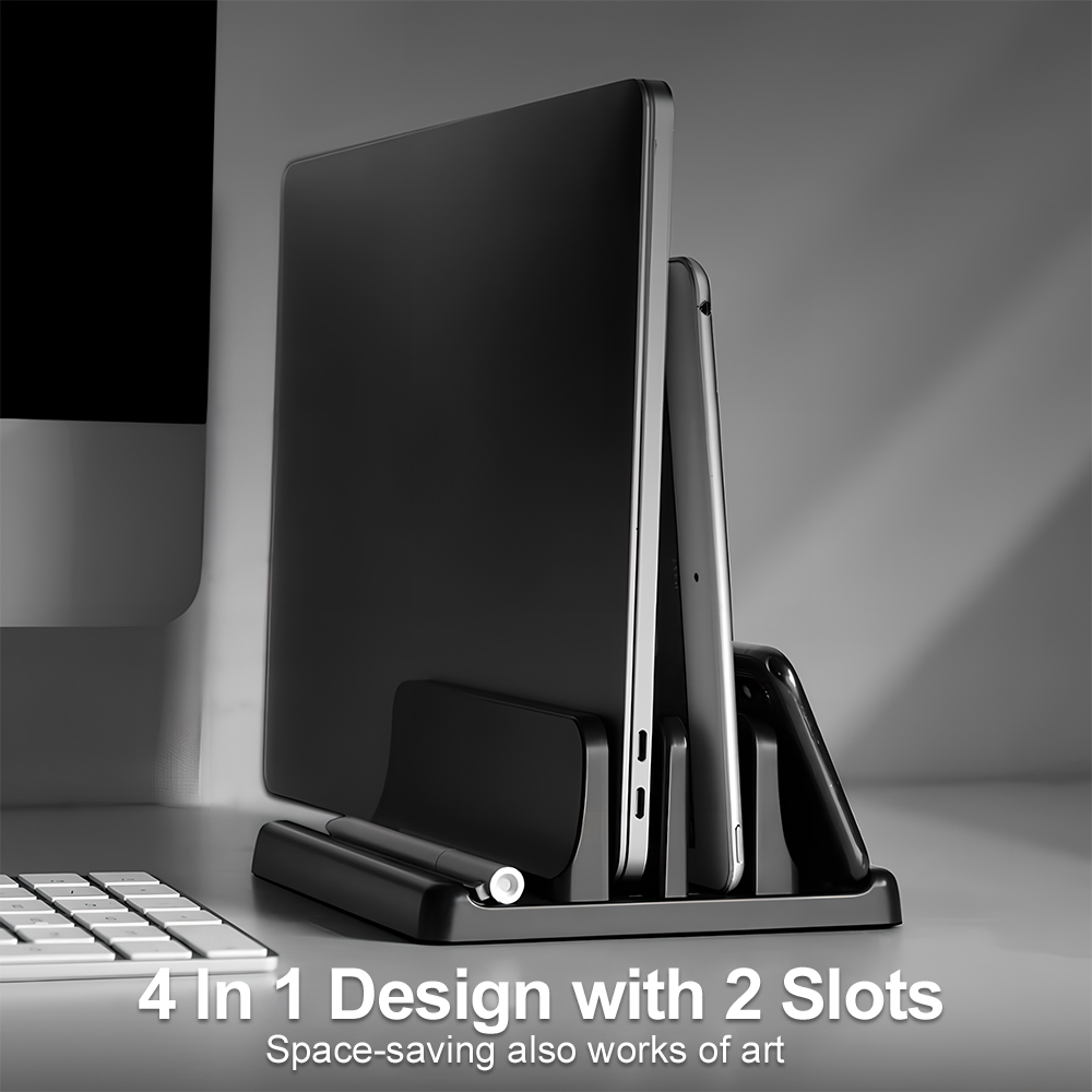 Вертикальная подставка для ноу – обзор и цена Desk Setup Essentials