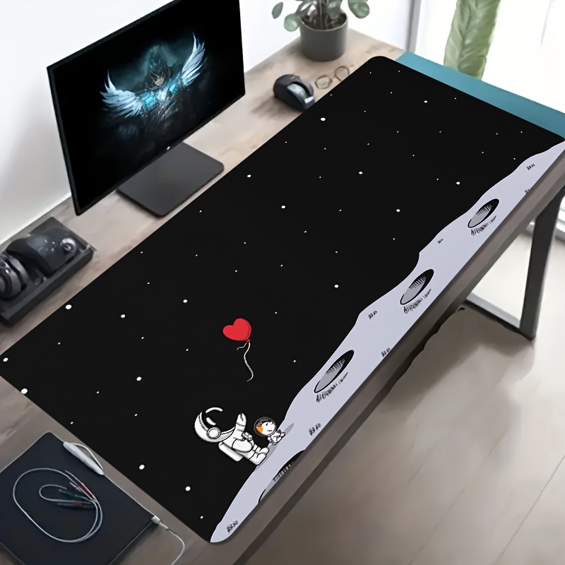 Большой игровой коврик для мыш – обзор и цена Desk Setup Pc And Laptop