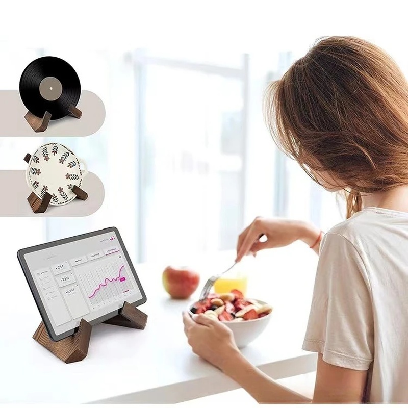 Подставка для книг из массива  – обзор и цена Desk Setup Wood
