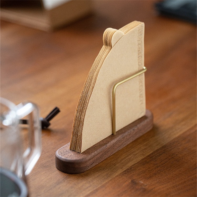 Держатель для кофейных фильтро – обзор и цена Desk Setup Wood