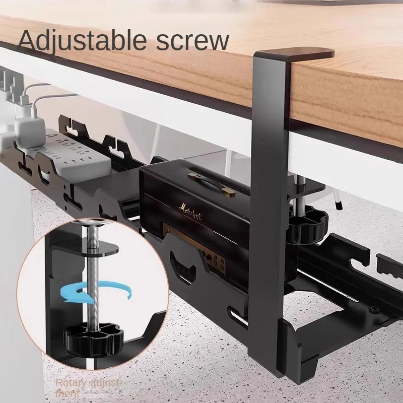 Подстольный телескопический ор – обзор и цена Desk Setup Organizer