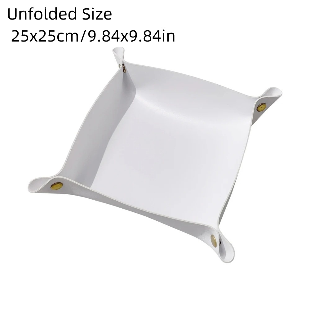 1 шт. 25x25 см Кожаный складно – обзор и цена Desk Setup Organizer