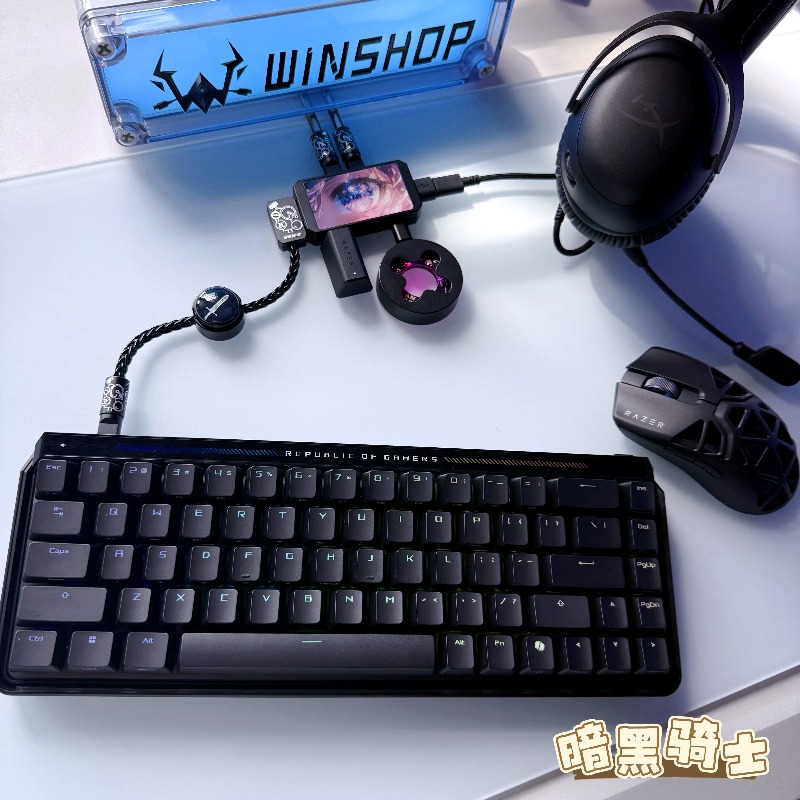 USB-хаб WINSHOP Esports HUB Du – обзор и цена Desk Setup Hub