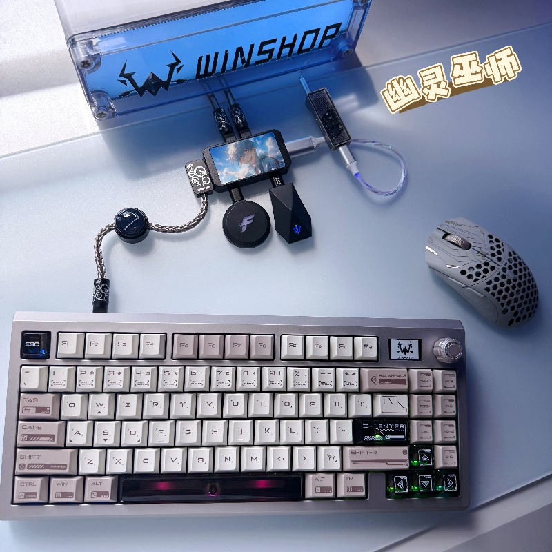 USB-хаб WINSHOP Esports HUB Du – обзор и цена Desk Setup Hub