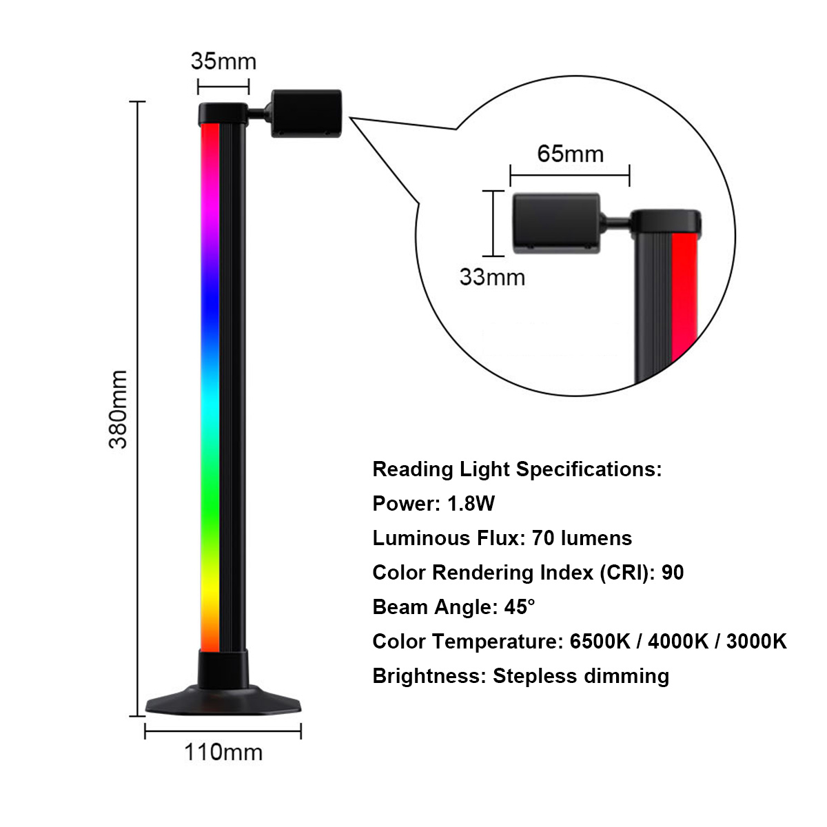 Умная светодиодная лампа RGB с – обзор и цена Desk Setup Bedroom