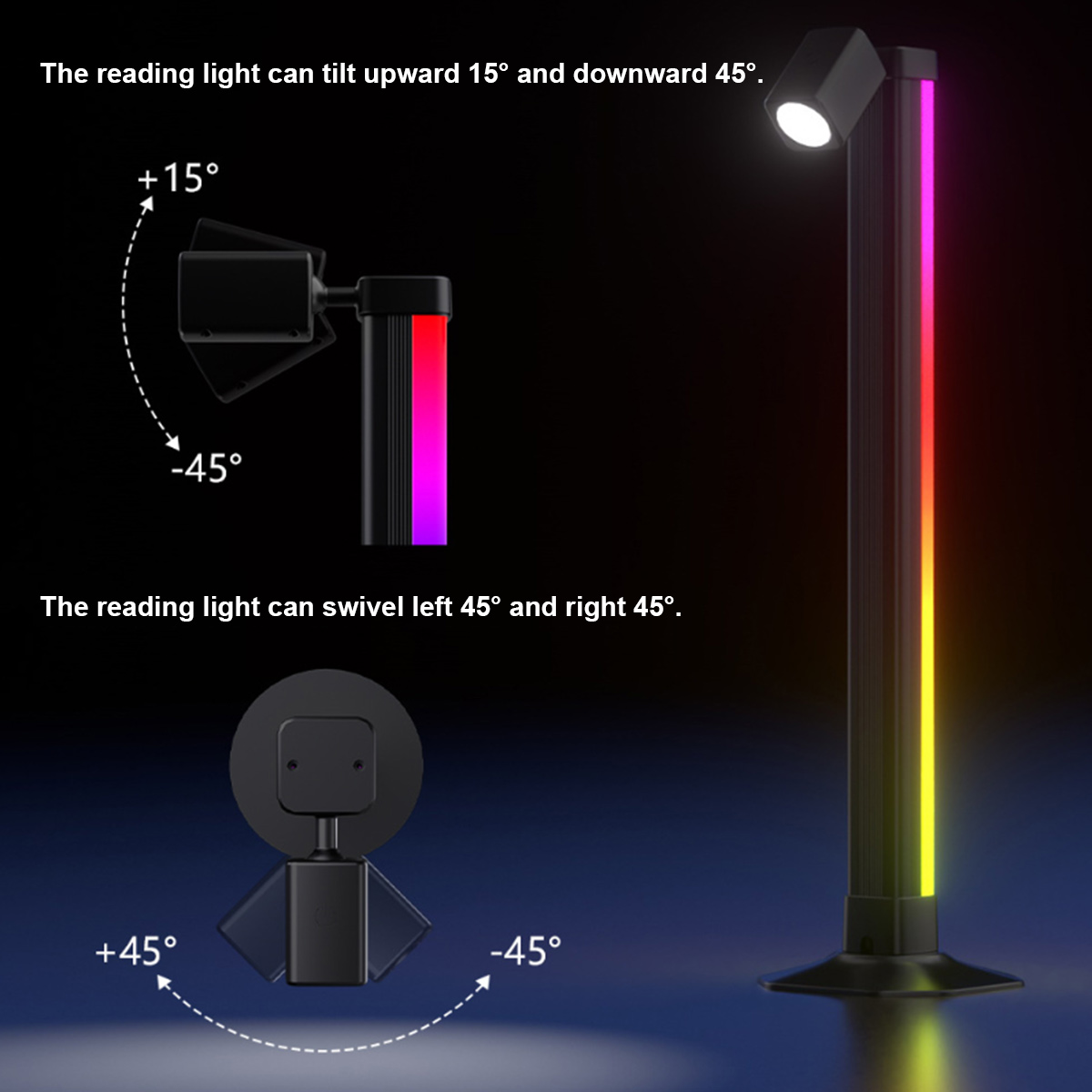 Умная светодиодная лампа RGB с – обзор и цена Desk Setup Bedroom