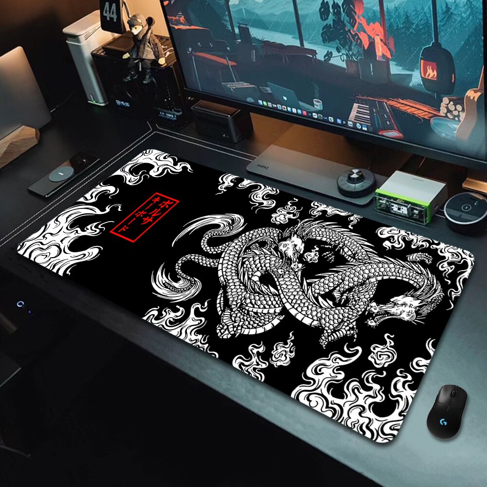 Большой игровой коврик для мыш – обзор и цена Desk Setup Japan